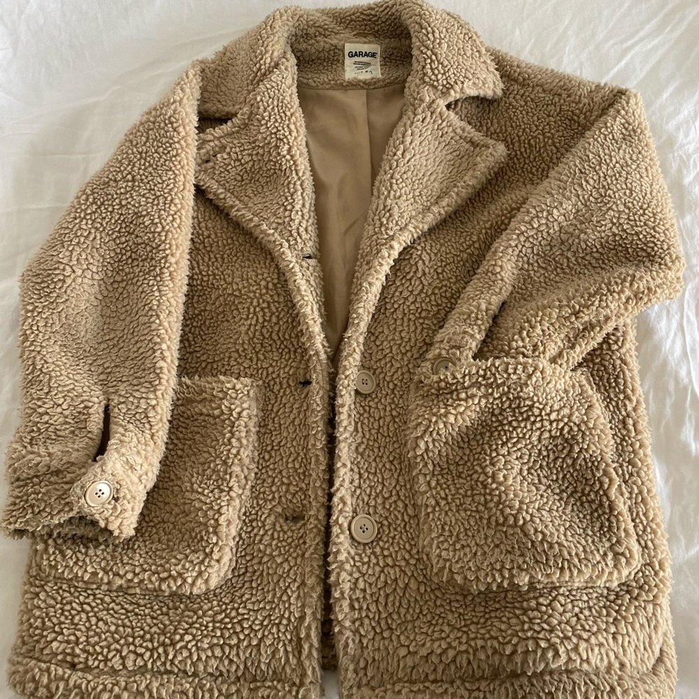 Oversized Teddy Jacket
